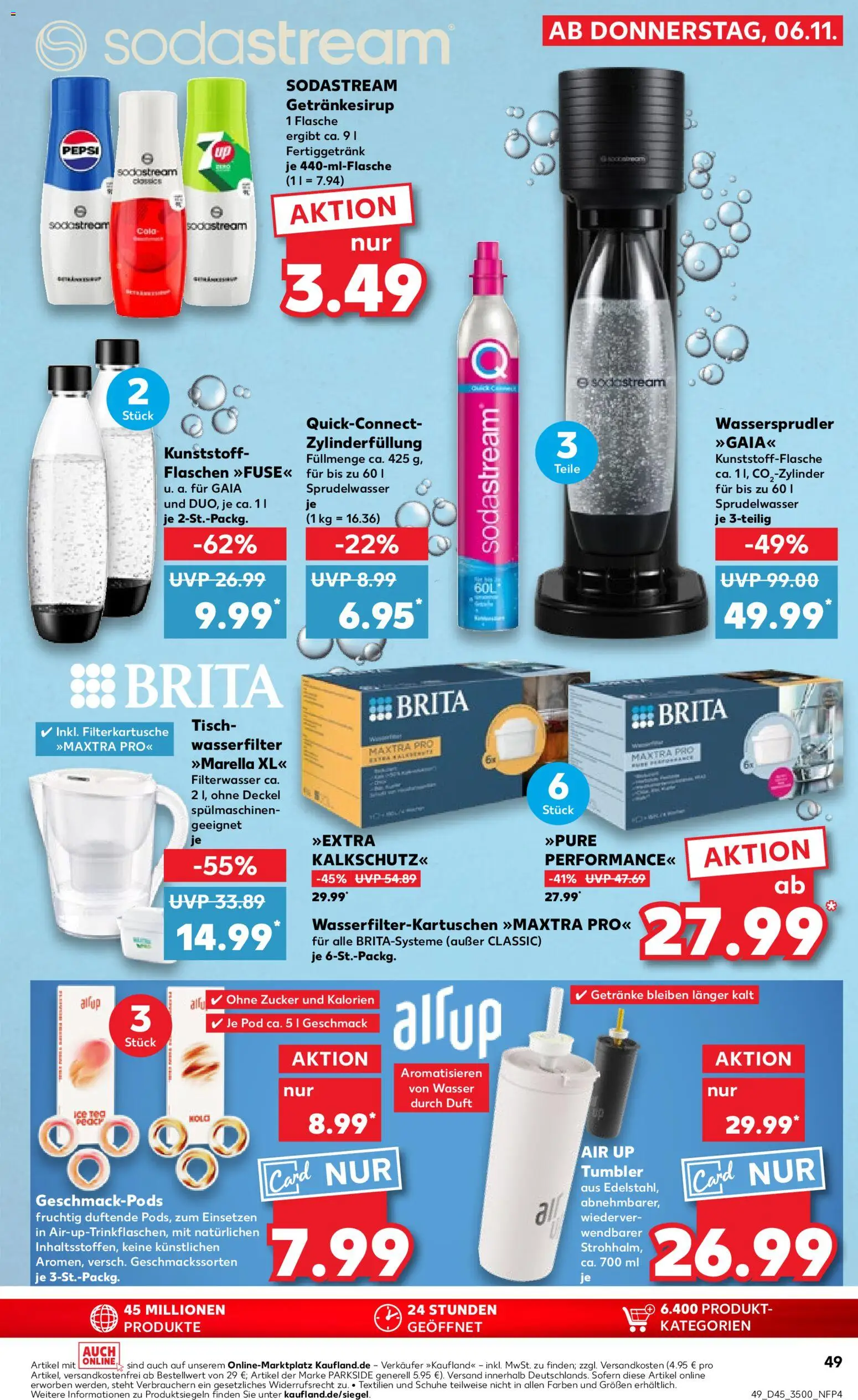 Kaufland prospekt Jena	 – gültig ab 06.11.2025 | Seite: 49 | Produkte: Tisch, Duft, Zucker, Sodastream
