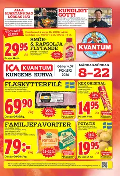 ICA Kvantum - Kungens Kurva - Förhandsvisning av reklamblad från butik ICA Kvantum aktuell från 09.02.2026