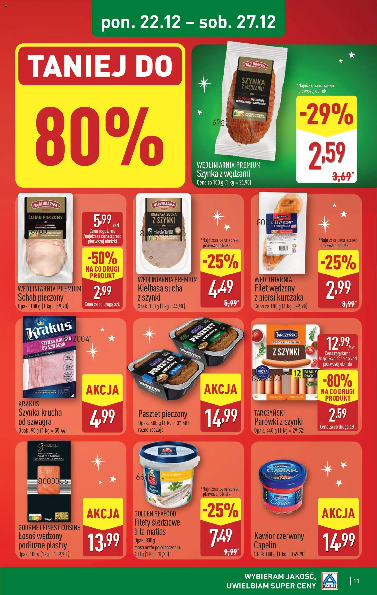 Aldi Gazetka od 22.12.2025 | Strona: 11