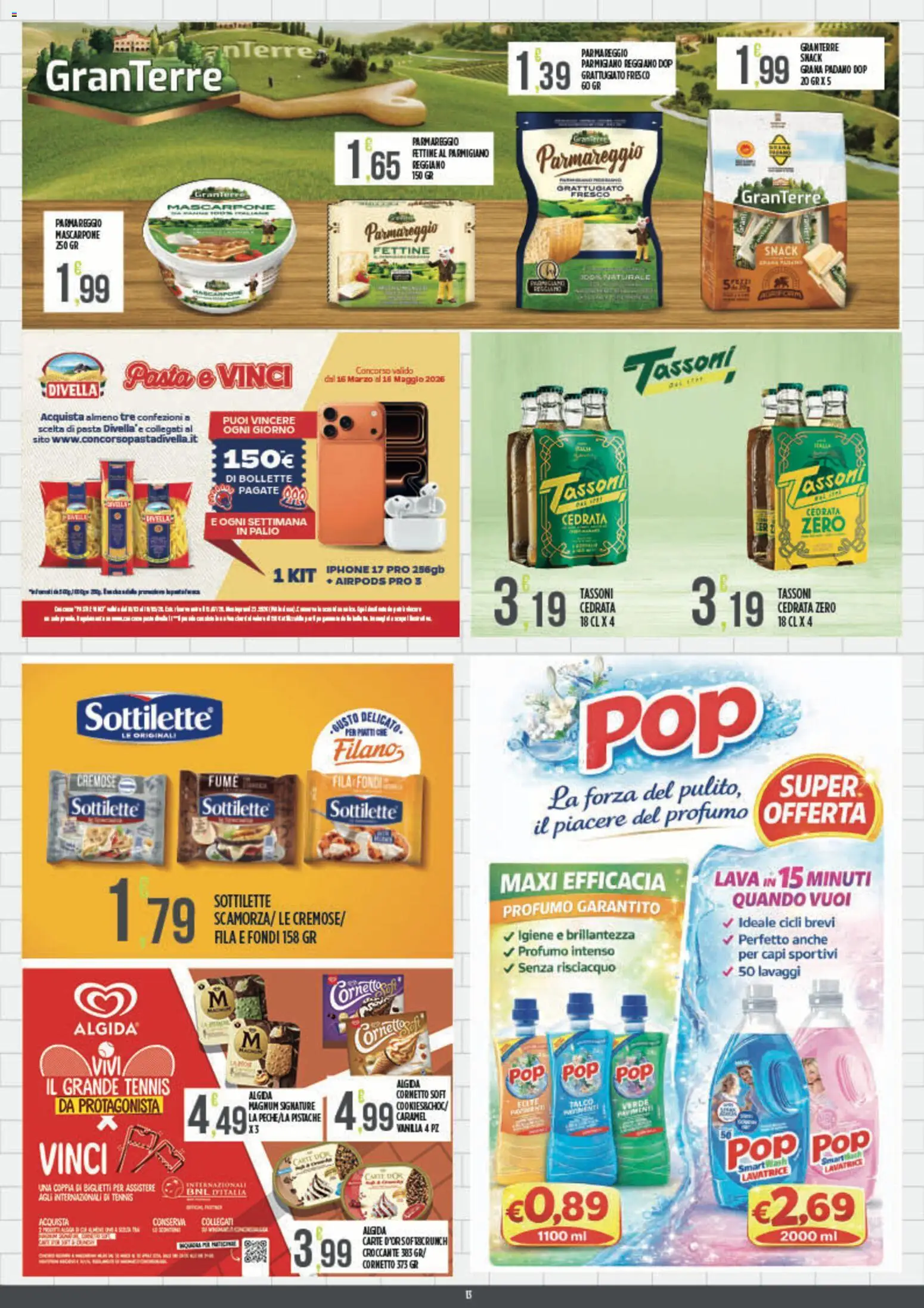 Volantino Euroesse del 07.04.2026 | Pagina: 13 | Prodotti: Iphone, Grana Padano, Parmigiano reggiano, Profumo