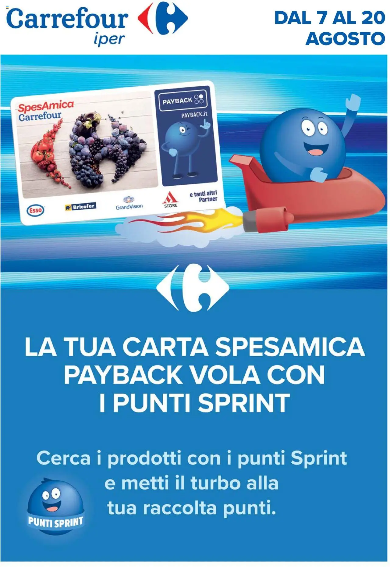 Volantino Carrefour del 07.08.2025 | Pagina: 1