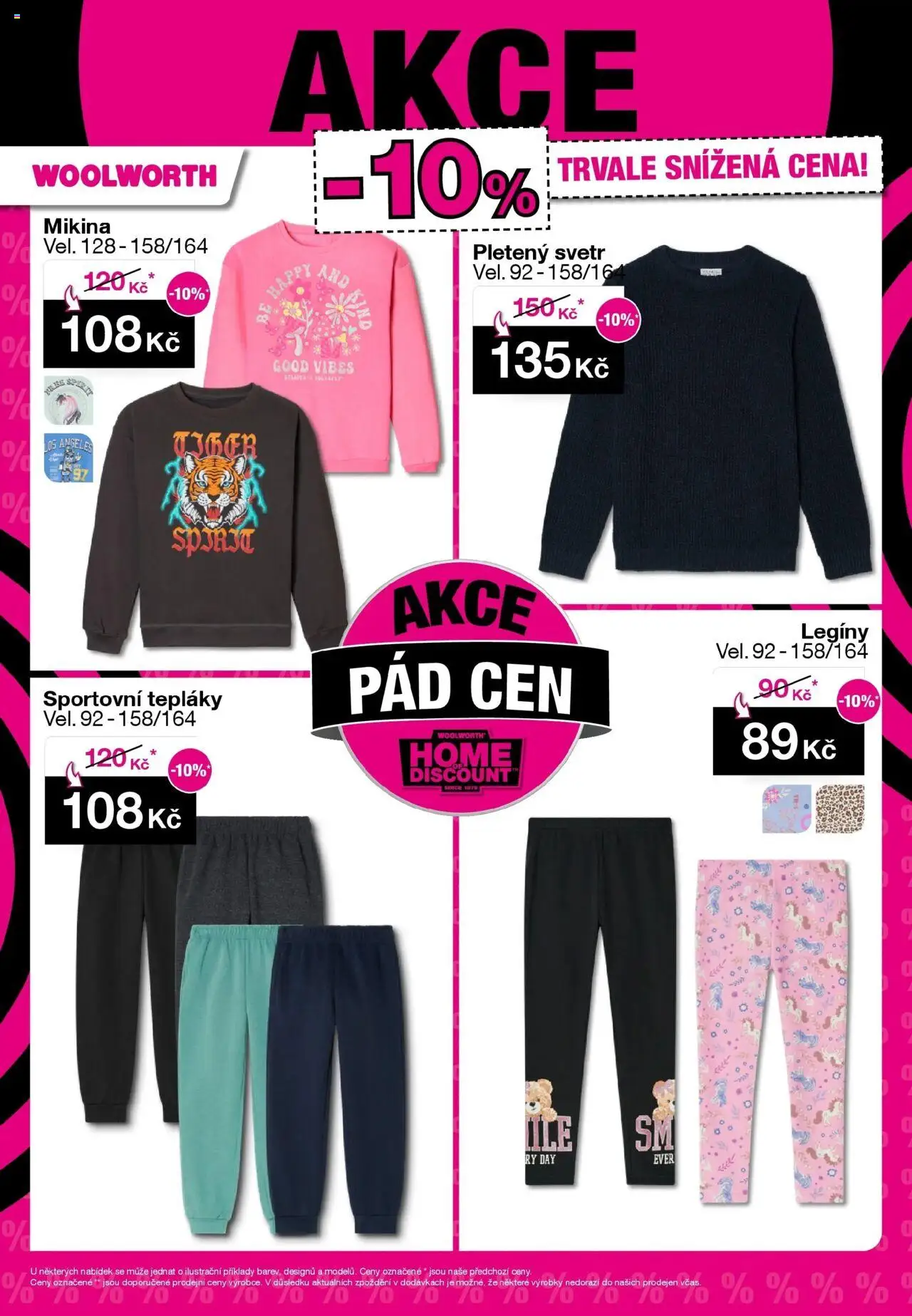 Woolworth leták - Česká Lípa od 10.10.2025 - akční nabídka | Strana: 48 | Produkty: Svetr, Mikina, Legíny, Tepláky