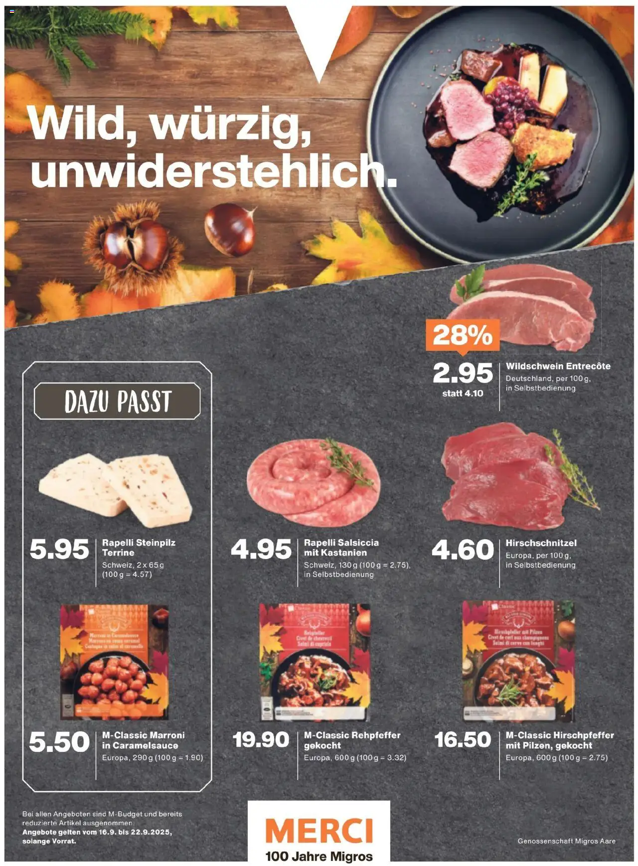 Migros Magazin – gültig ab 16.09.2025 | Seite: 38