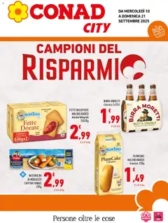 Anteprima del volantino Conad City Sicilia catalogo valido a partire dal 10.09.2025