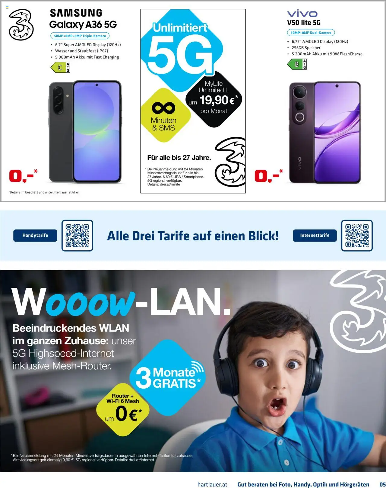 Hartlauer Angebote gültig ab 01.07.2025 | Seite: 5 | Produkte: Wasser, Samsung