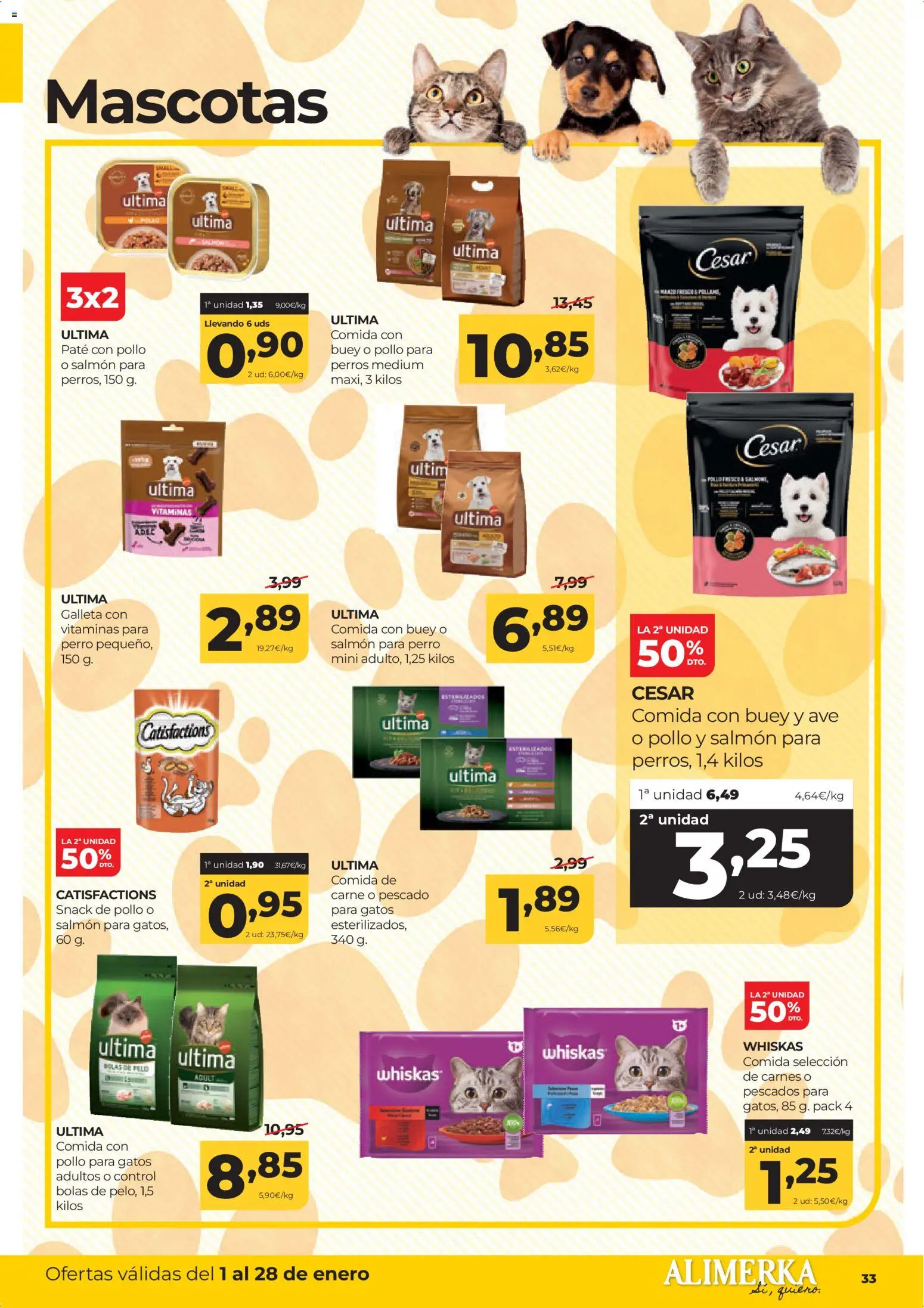 Alimerka folleto Asturias │ válido desde el 01.01.2026 | Página: 33 | Productos: Paté, Pescado