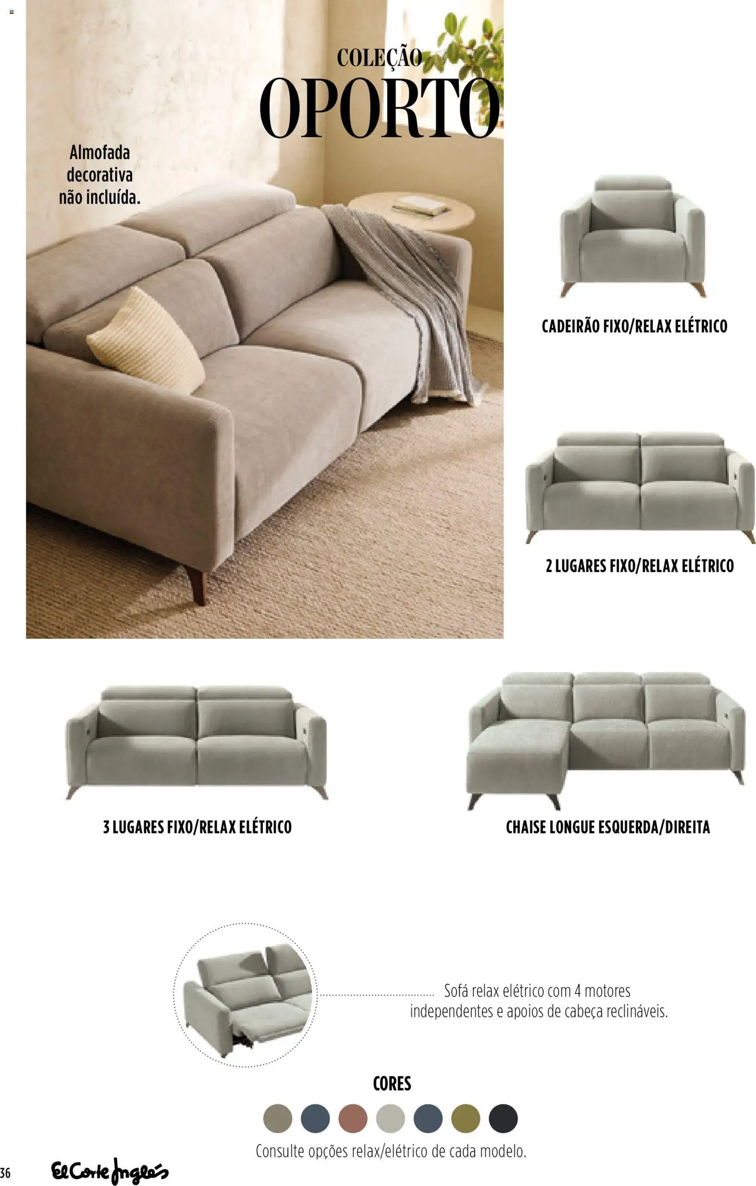 El Corte Ingles folheto │ válido de 28.04.2026 | Página: 36 | Produtos: Almofada, Sofá