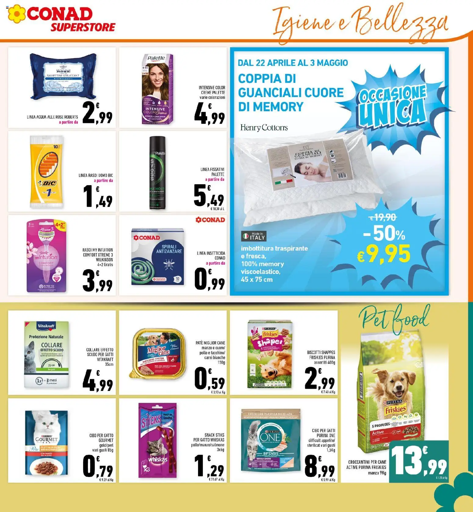 Volantino Conad del 22.04.2026 | Pagina: 29 | Prodotti: Pollo, Antizanzare, Acqua, Insetticida