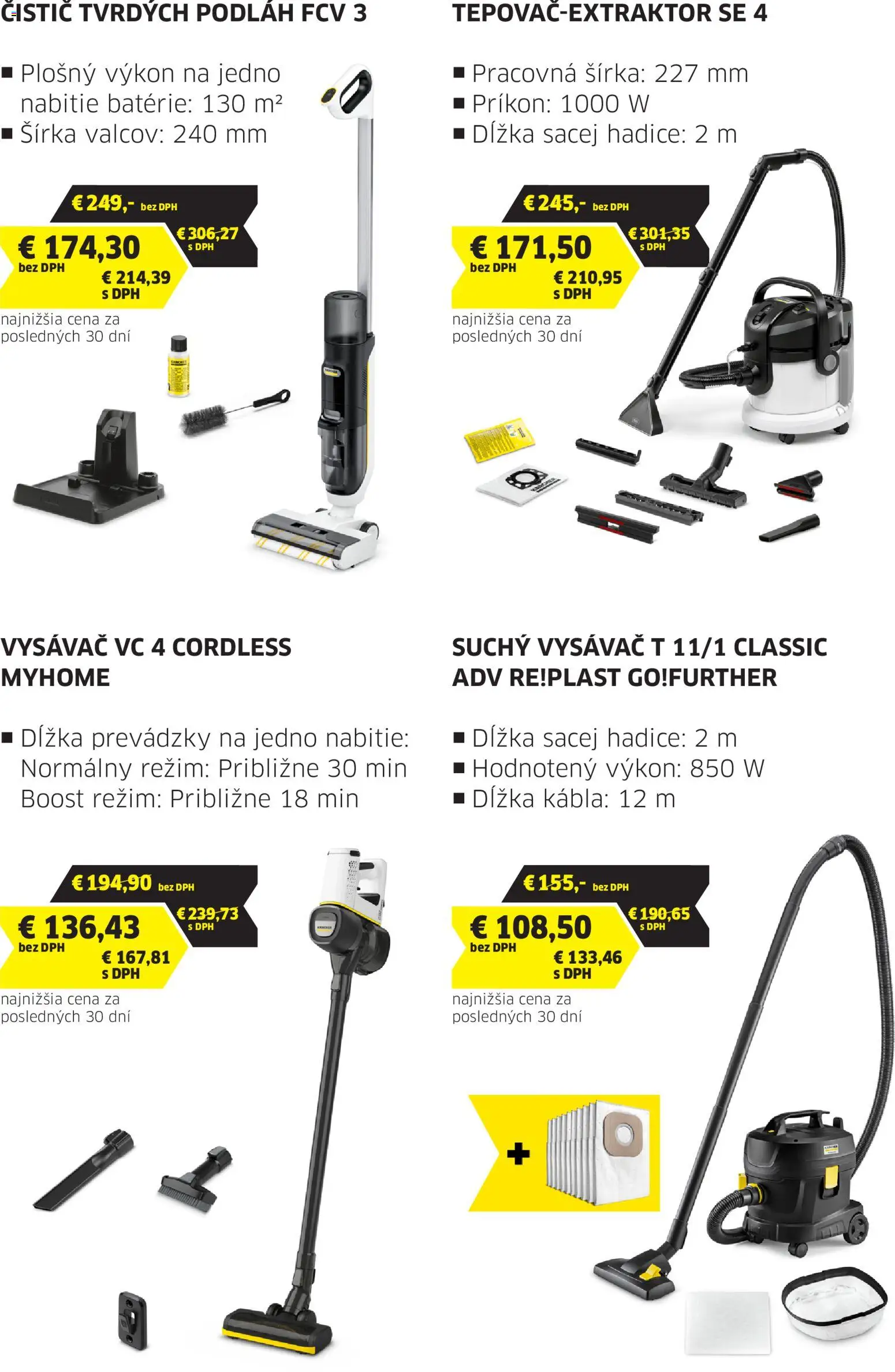 Nové Metro akcie – leták je platný od 11.03.2026 | Strana: 3 | Produkty: Vysávač