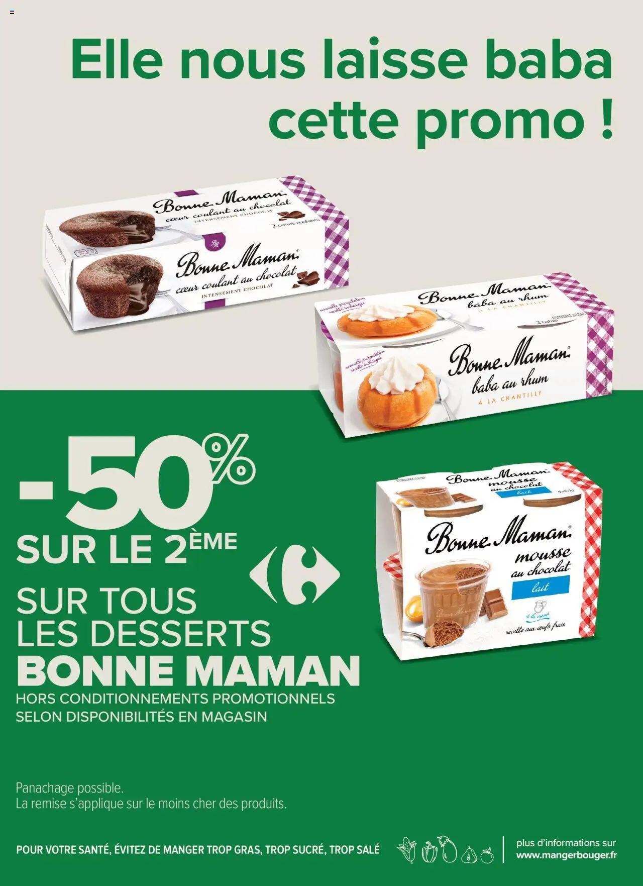 {H1} | Page: 3 | Produits: Mousse, Lait, Œufs, Chocolat