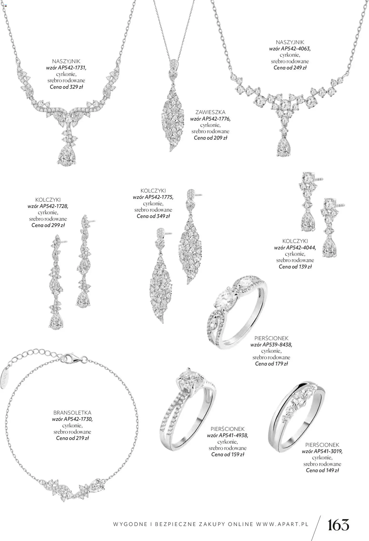 Apart promocje od 04.11.2025 | Strona: 165 | Produkty: Naszyjnik, Bransoletka, Pierścionek