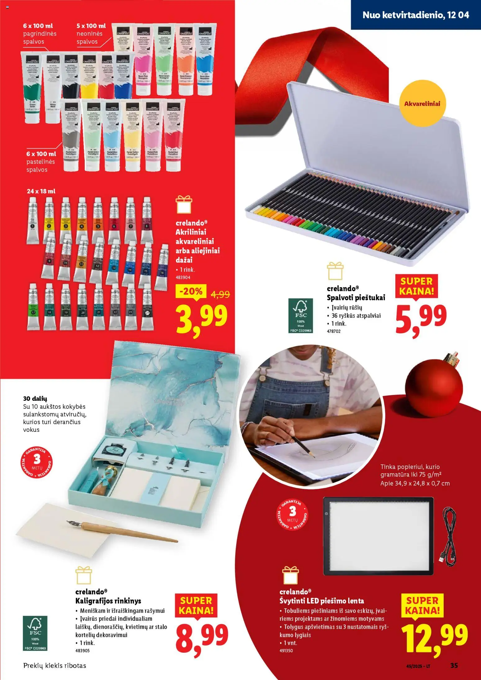 LIDL akcijos nuo 03.11.2025 | Puslapis: 35