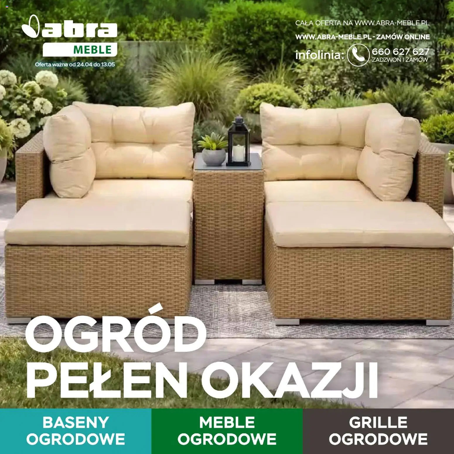 Abra meble gazetka od 24.04.2026 | Strona: 1