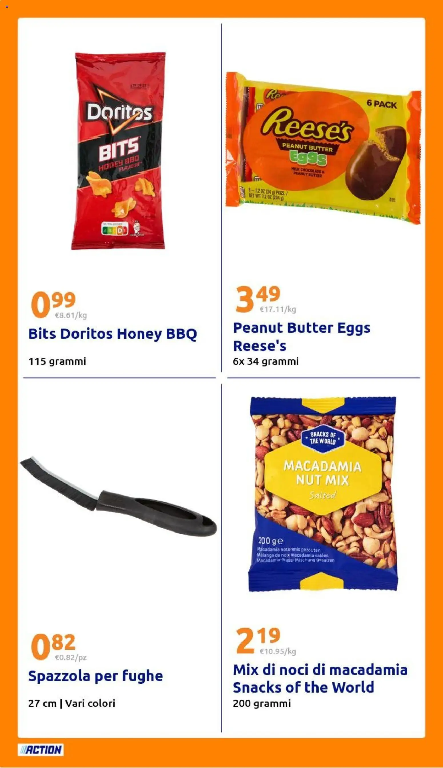 Volantino Action del 25.02.2026 | Pagina: 20 | Prodotti: Spazzola, Noci, The
