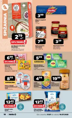 Netto gazetka - Spożywcza od 17.07.2025 | Strona: 10 | Produkty: Herbata earl grey, Paluszki rybne, Paluszki, Torebki