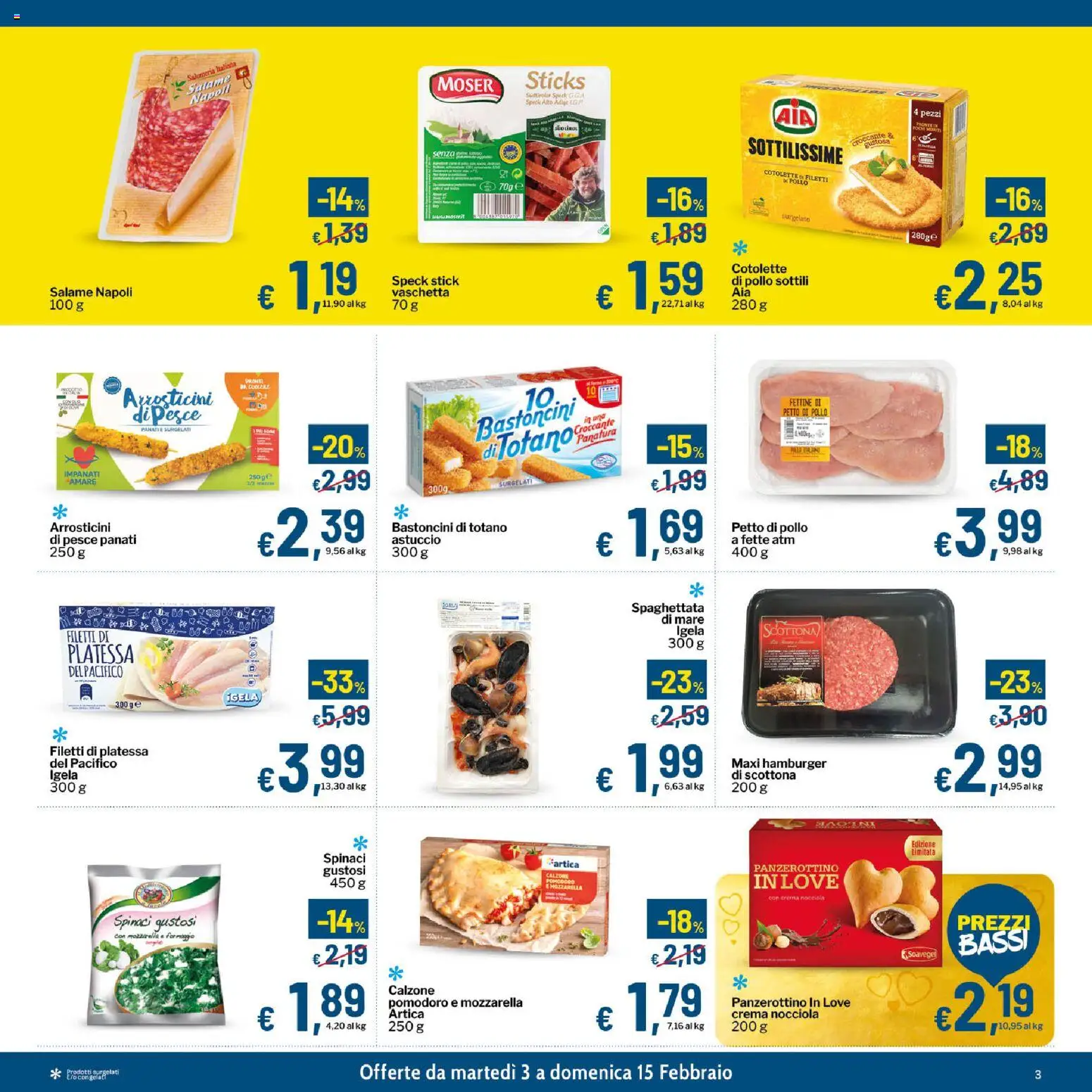 Volantino Qui Discount del 03.02.2026 | Pagina: 3