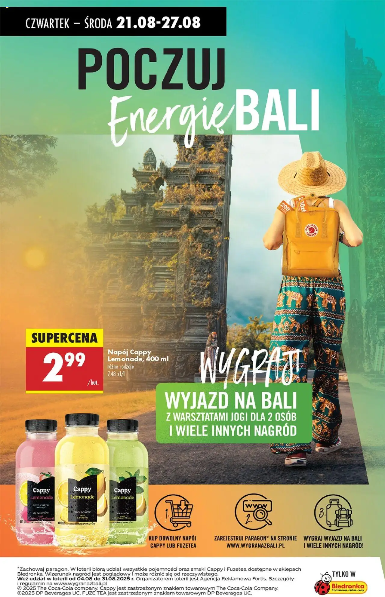 Biedronka gazetka - Oferta w tym tygodniu od 21.08.2025 | Strona: 48 | Produkty: Cytryny