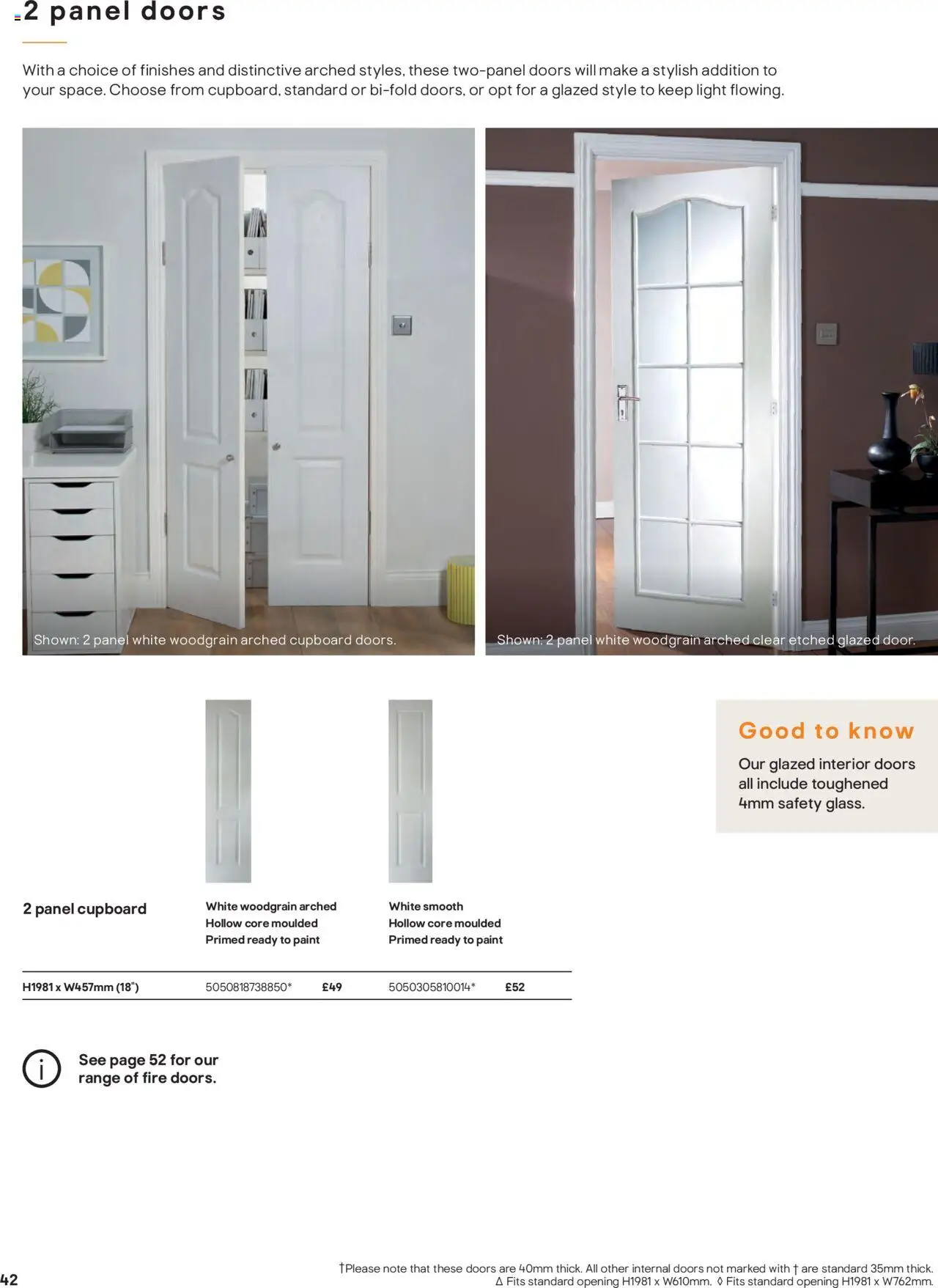 {H1} | Page: 42 | Products: Paint, Doors