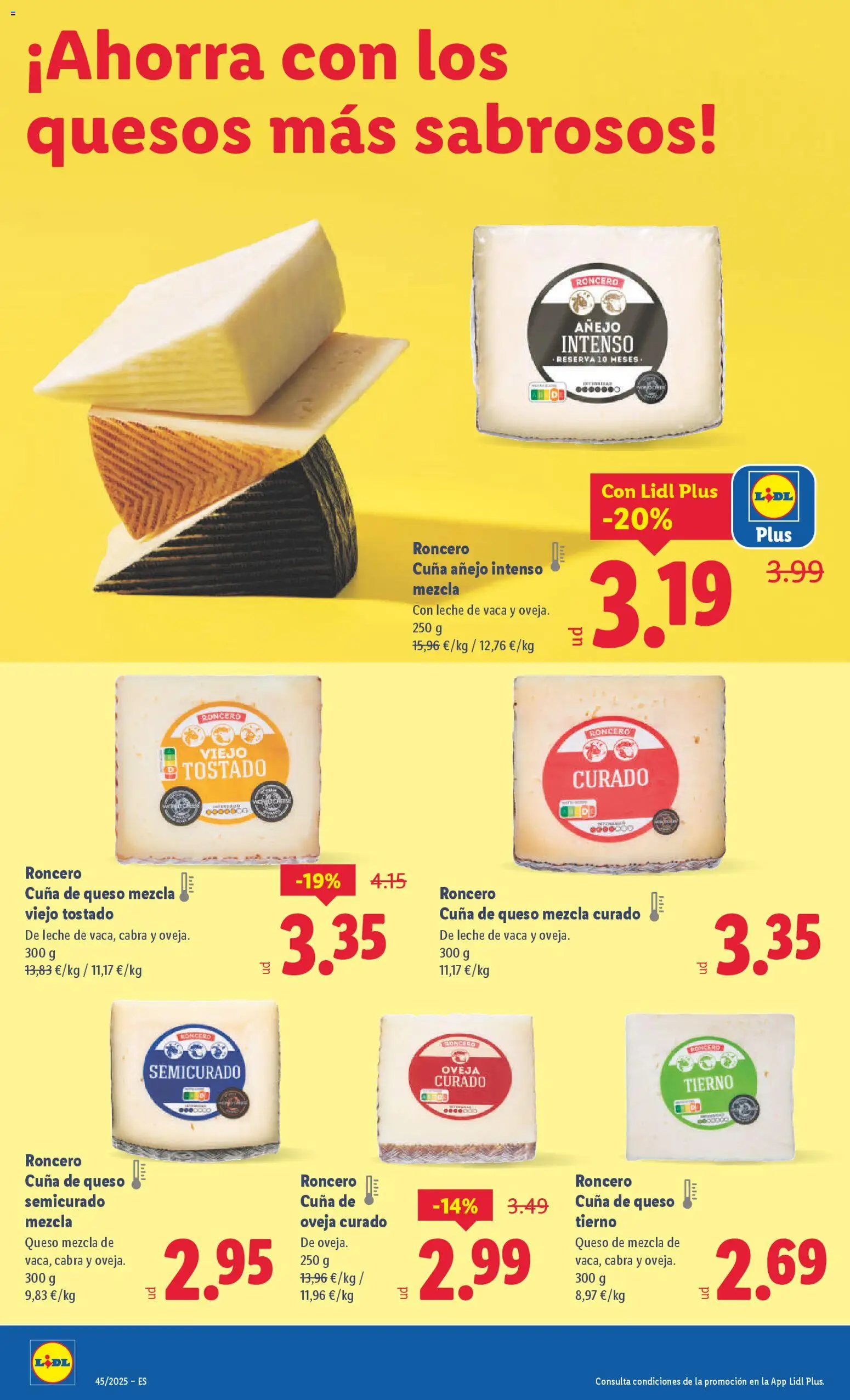 Lidl folleto │ válido desde el 03.11.2025 | Página: 14 | Productos: Leche, Queso, Cuna