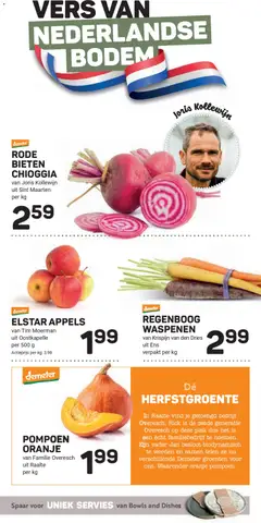 Ekoplaza - Folder week 50 - Voorbeeld van een folder van Ekoplaza, geldig van 10.12.2025 | Pagina: 11 | Producten: Pompoen, Servies, Appels, Groenten