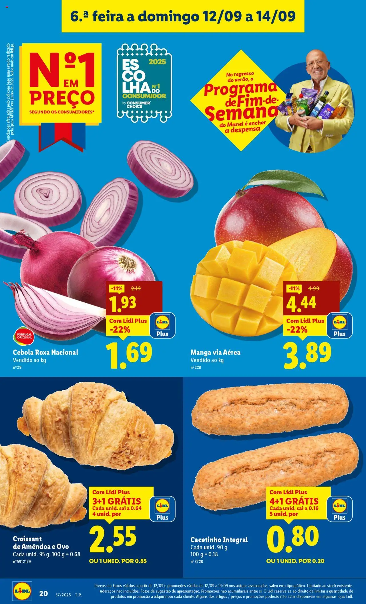 Lidl folheto │ válido de 08.09.2025 | Página: 20 | Produtos: Base, Cebola