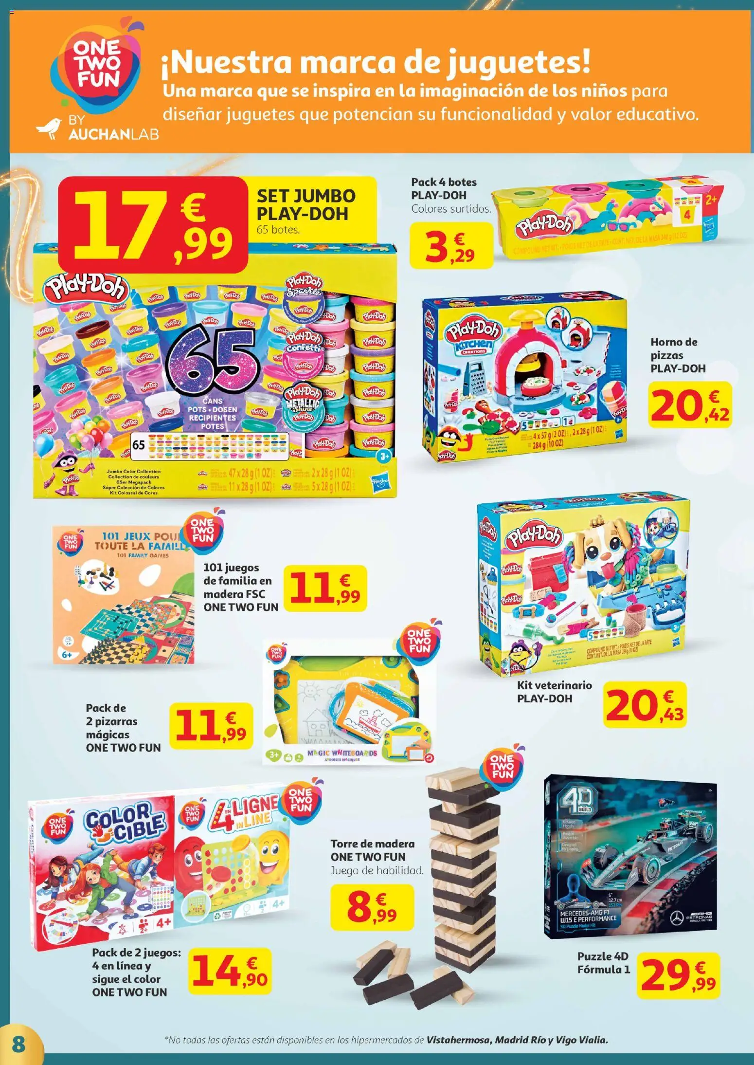 Alcampo - Canarias │ válido desde el 02.12.2025 | Página: 8 | Productos: Juguetes, Horno