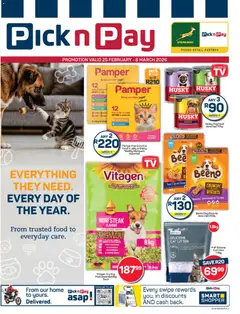 Pick n Pay specials catalogue – valid from 25.02.2026