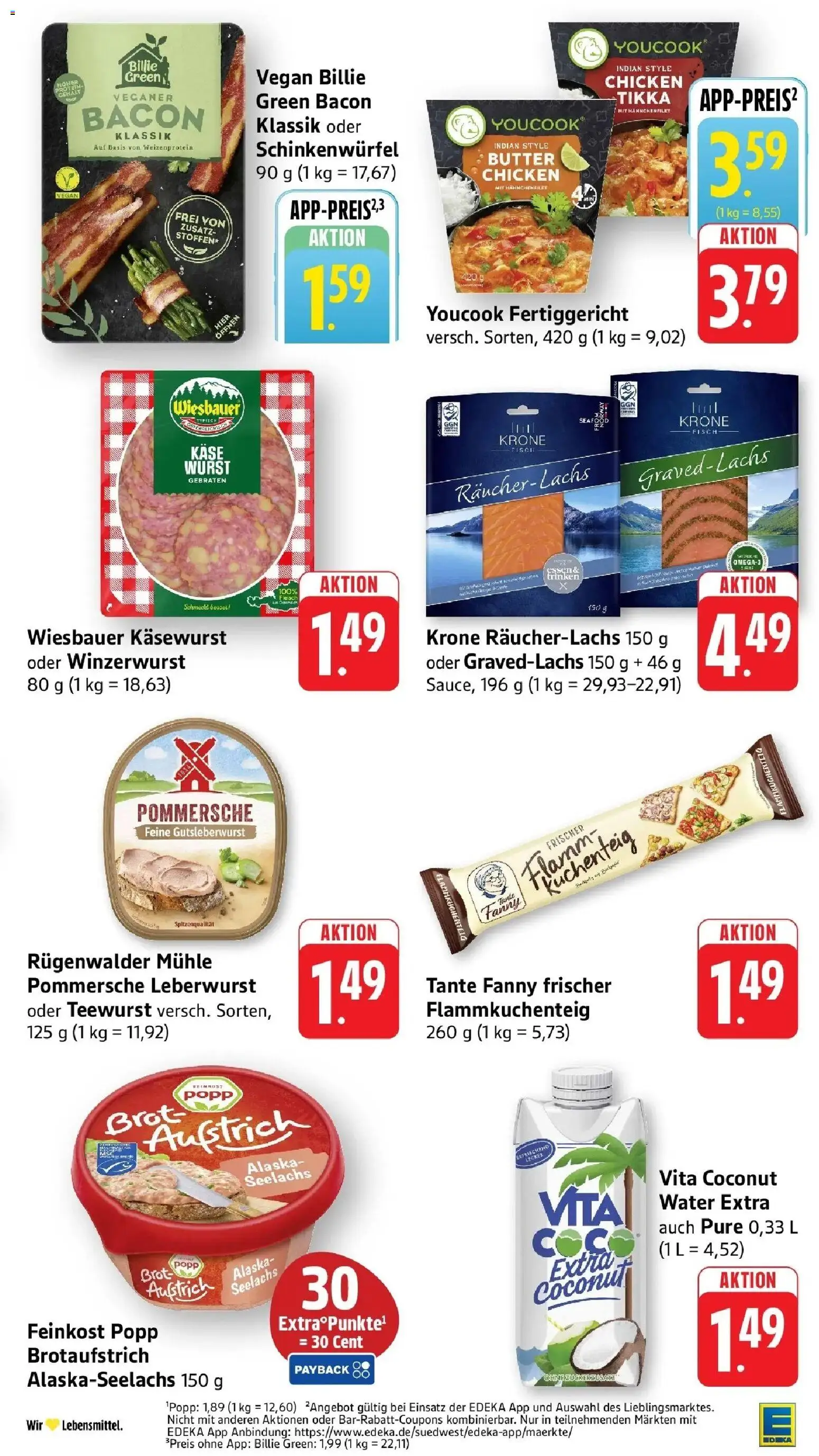 Edeka prospekt Oberstenfeld	 – gültig ab 09.03.2026 | Seite: 15 | Produkte: Mühle, Lachs, Räucherlachs, Fleisch