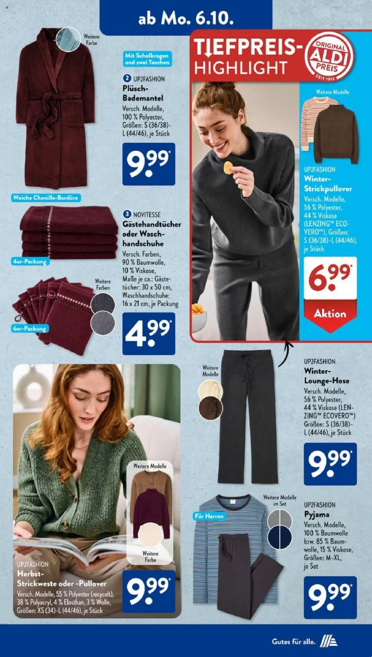 Aldi Süd Prospekt 	 – gültig ab 06.10.2025 | Seite: 15 | Produkte: Spee, Whiskas, Hackfleisch, Toilettenpapier