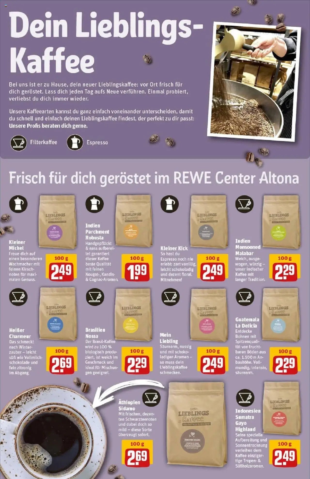 Rewe prospekt Hamburg/Tonndorf	 - gültig ab dem 06.07.2025 | Seite: 13 | Produkte: Kaffee, Schokolade