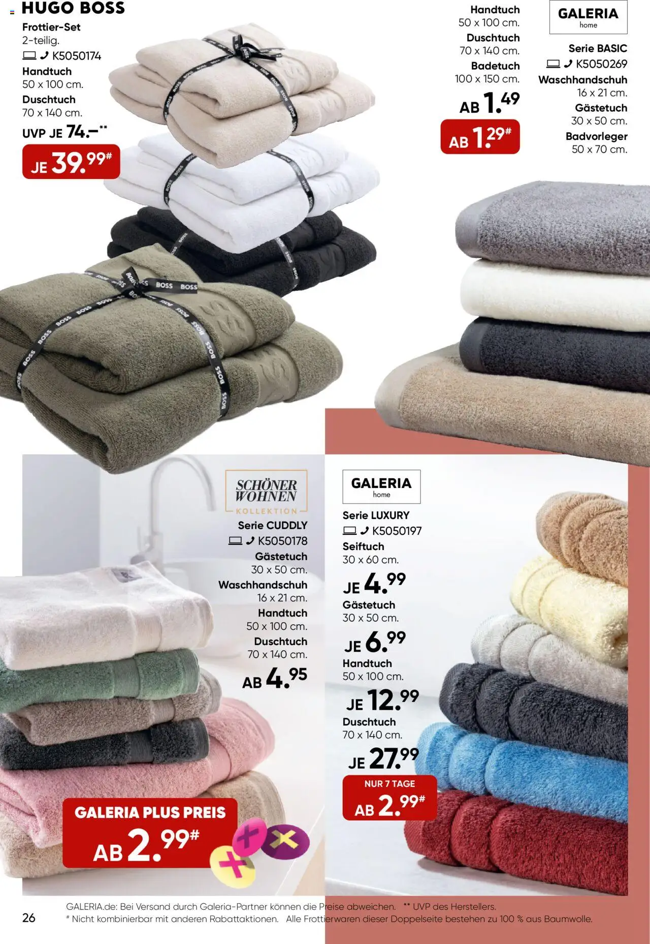 Galeria Karstadt Kaufhof Prospekt 	 – gültig ab 10.09.2025 | Seite: 26 | Produkte: Hugo