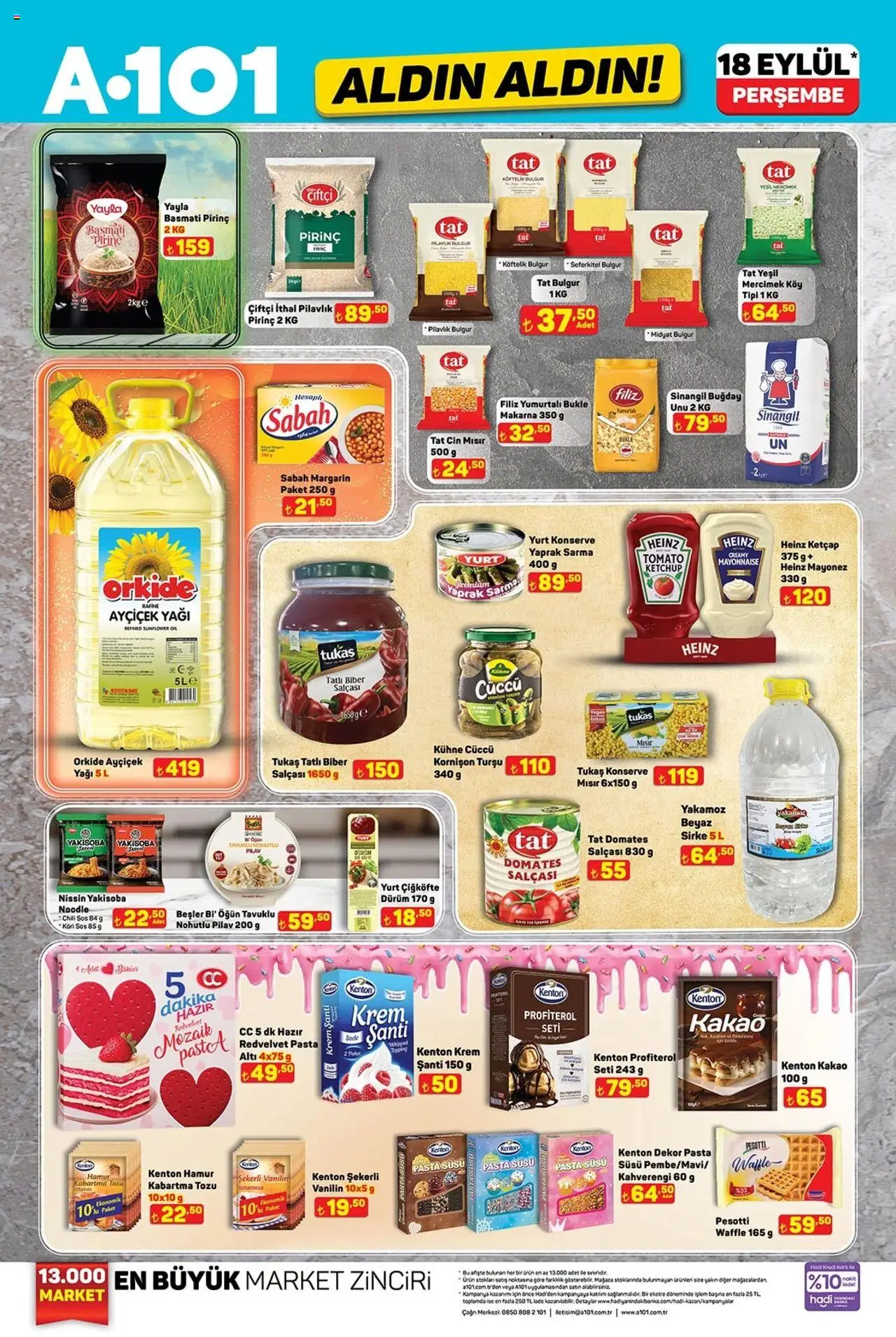 A101 Katalog Aldın Aldın - 18.09.2025 tarihinden itibaren geçerlidir | Sayfa: 2 | Ürünler: Domates, Cin, Biber, Soda