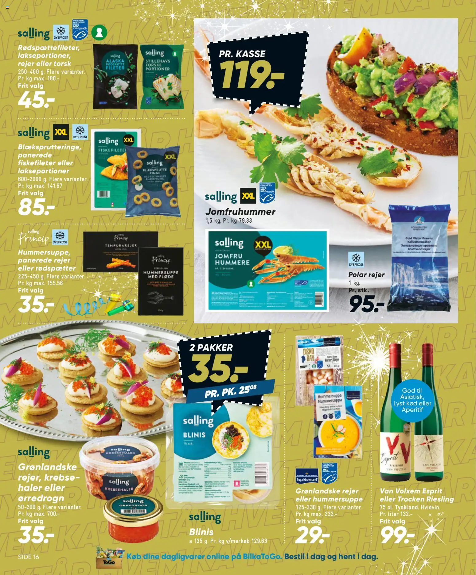 Bilka tilbudsavis – gyldig fra 25.12.2025 | Side: 17 | Produkter: Fløde, Rejer, Torsk