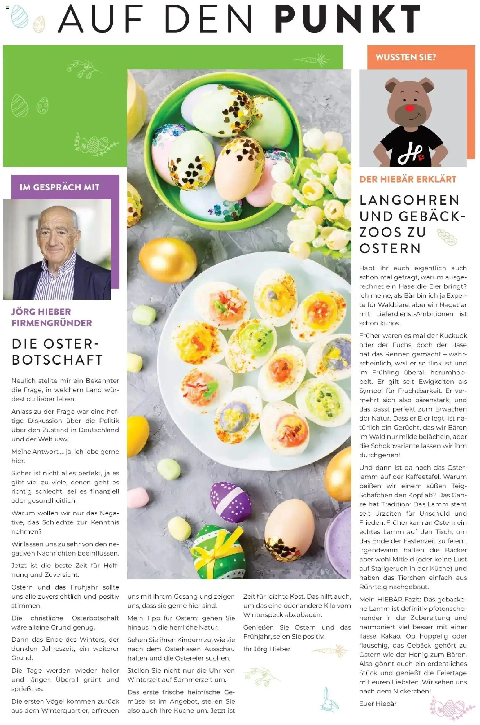 Angebote – gültig ab 30.03.2026 | Seite: 3 | Produkte: Eier, Küche, Uhr