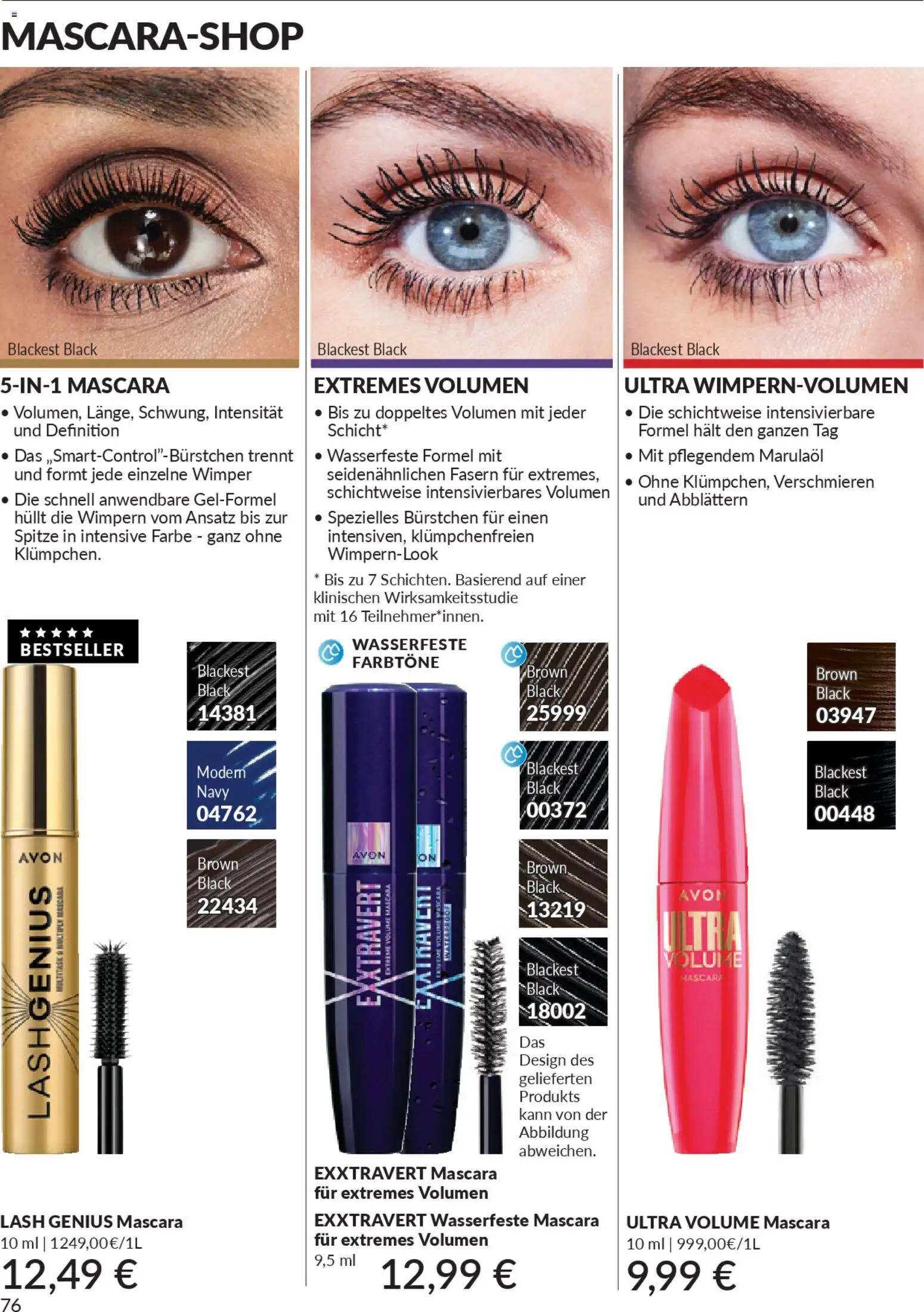 Avon - Black Friday – gültig ab 01.11.2025 | Seite: 78 | Produkte: Mascara