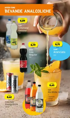 Volantino Aldi del 02.06.2025 | Pagina: 18 | Prodotti: Limonata, Bibite, Arancia, Bottiglia