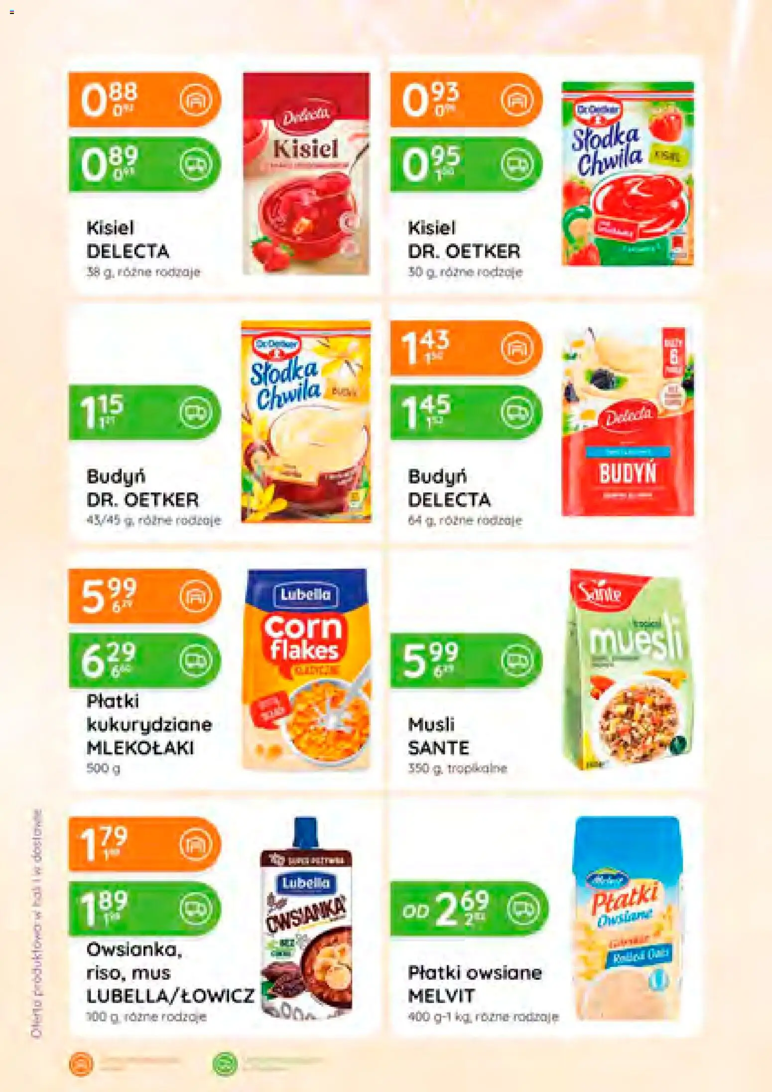 Eurocash Gazetka od 08.01.2026 | Strona: 26 | Produkty: Płatki owsiane, Owsianka, Płatki kukurydziane, Corn Flakes