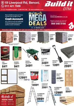 Build It specials catalogue – valid from 16.03.2026