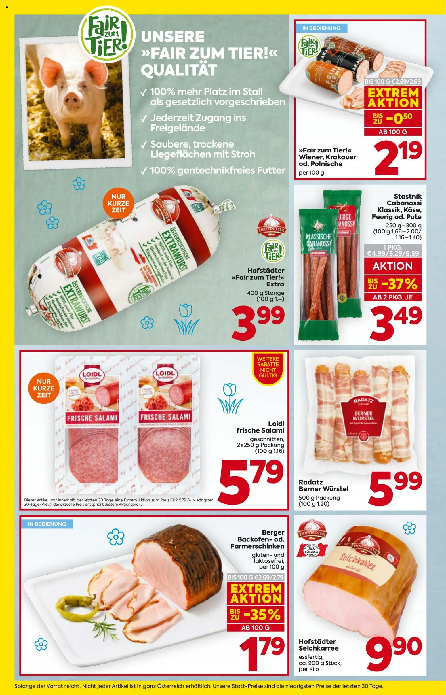 Billa Flugblatt gültig ab 26.02.2026 | Seite: 6 | Produkte: Salami