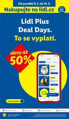 Náhled letáku Lidl leták - Lidl Plus Deal Days od 09.02.2026