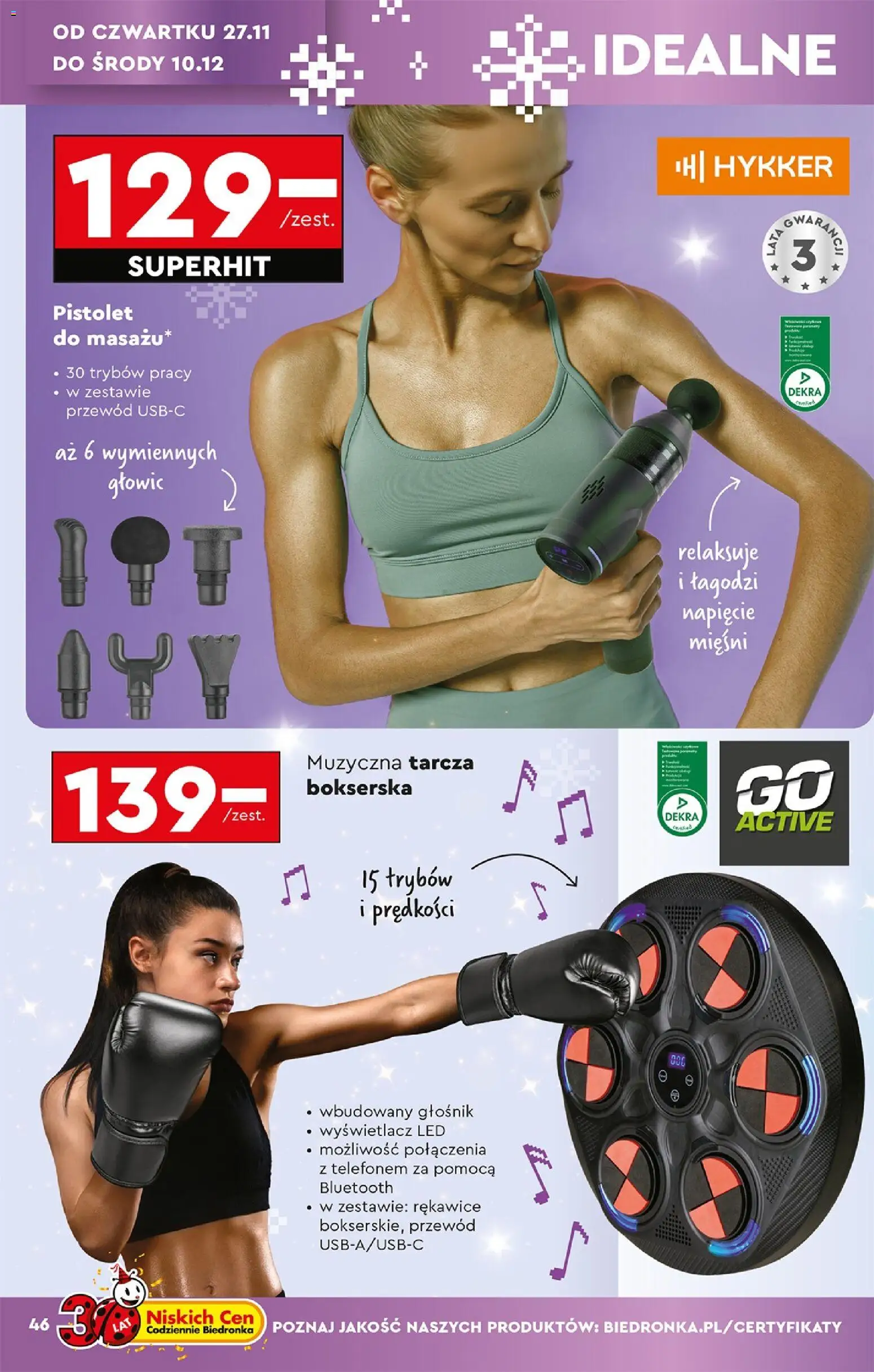 Biedronka Black Friday od 24.11.2025 | Strona: 48 | Produkty: Głośnik