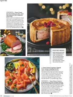 Preview of Tesco - Festive Food to Order brochure 2025 valid from 01.10.2025 | Page: 46 | Products: Salmon, Pie, Ham, Pork