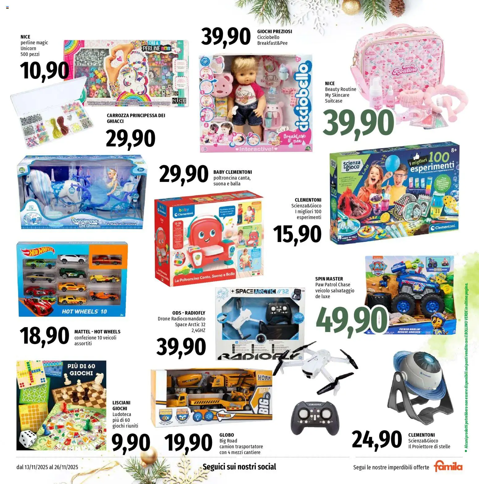 Volantino Famila del 13.11.2025 | Pagina: 33 | Prodotti: Drone