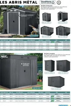Castorama - Prévisualisation de Castorama Abri de jardin et serres valide à partir de 26.02.2026 | Page: 13 | Produits: Porte, Portes
