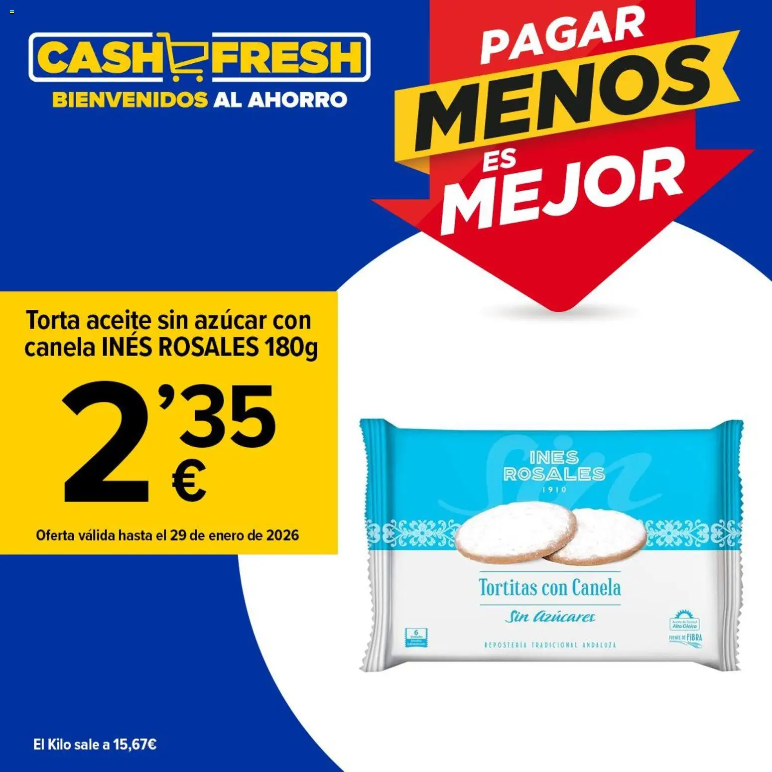 Cash Fresh folleto │ válido desde el 19.01.2026 | Página: 1 | Productos: Aceite