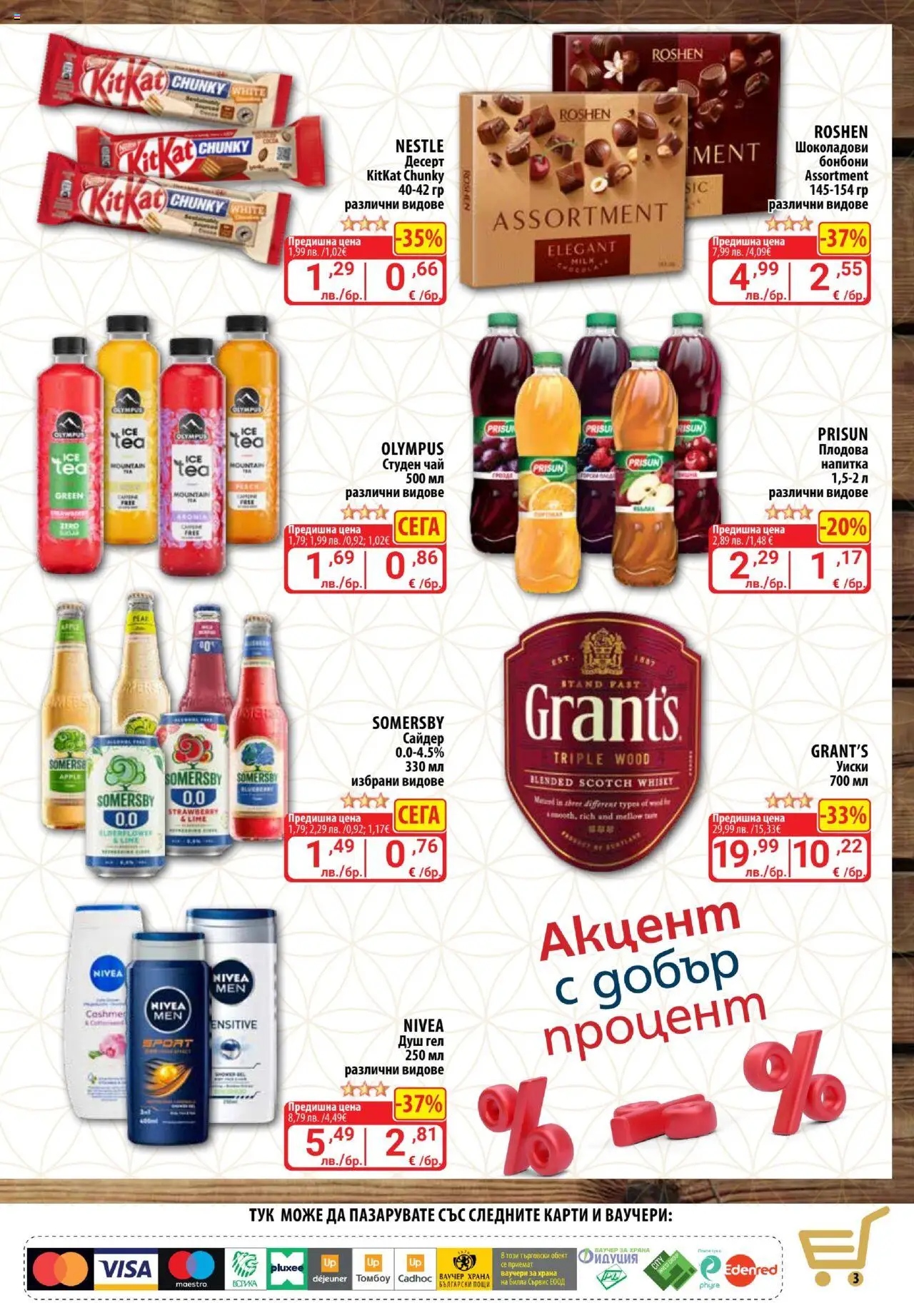  | Страница: 3 | Продукти: Чай, Бонбони, Уиски, Студен чай