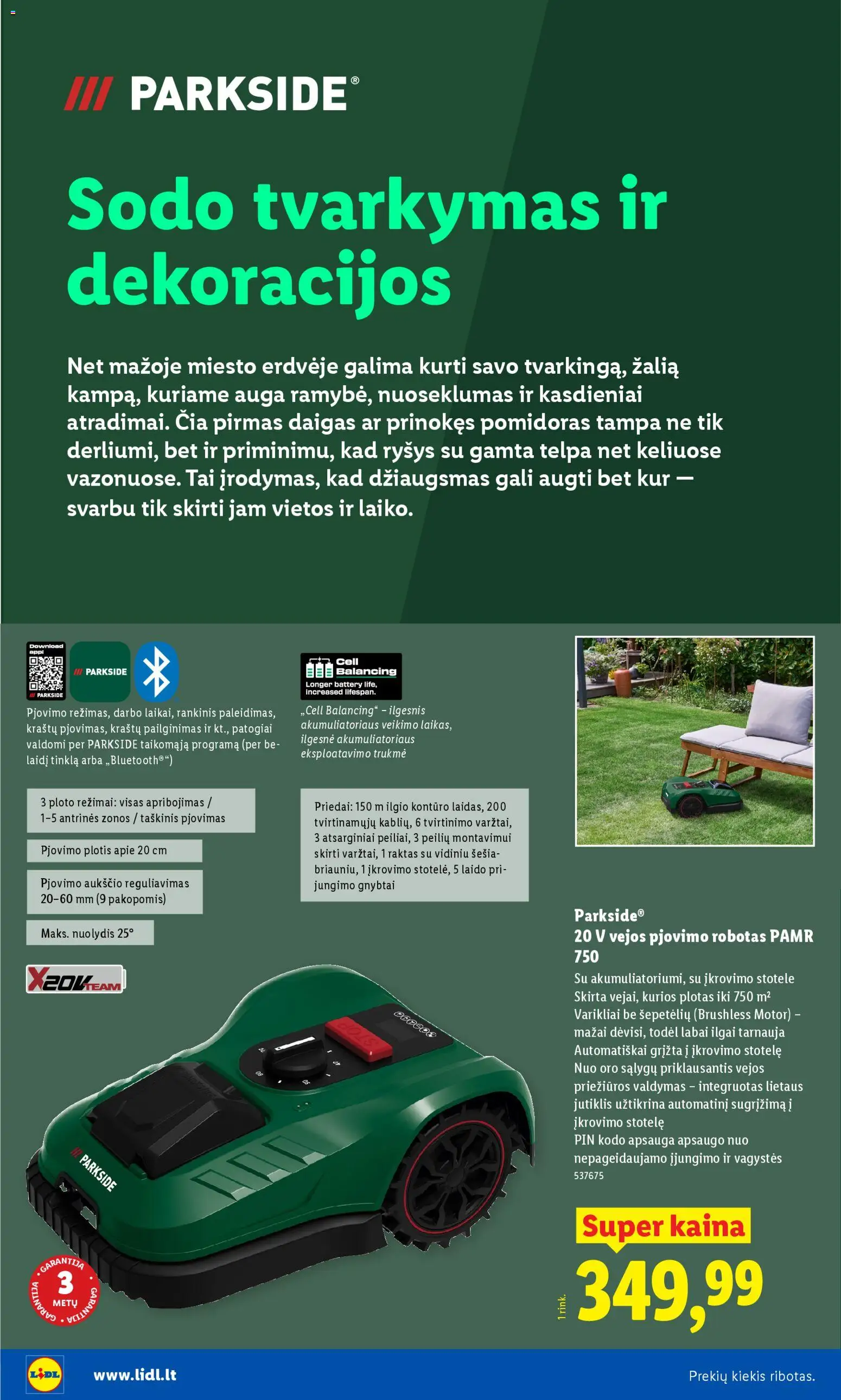 LIDL akcijos nuo 20.02.2026 | Puslapis: 18 | Prekių: Robotas