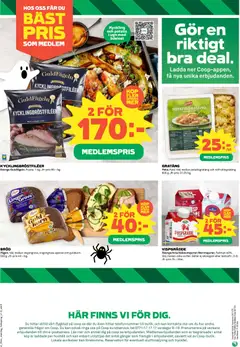 Coop - erbjudanden - Förhandsvisning av reklamblad från butik Coop aktuell från 27.10.2025 | Sida: 8