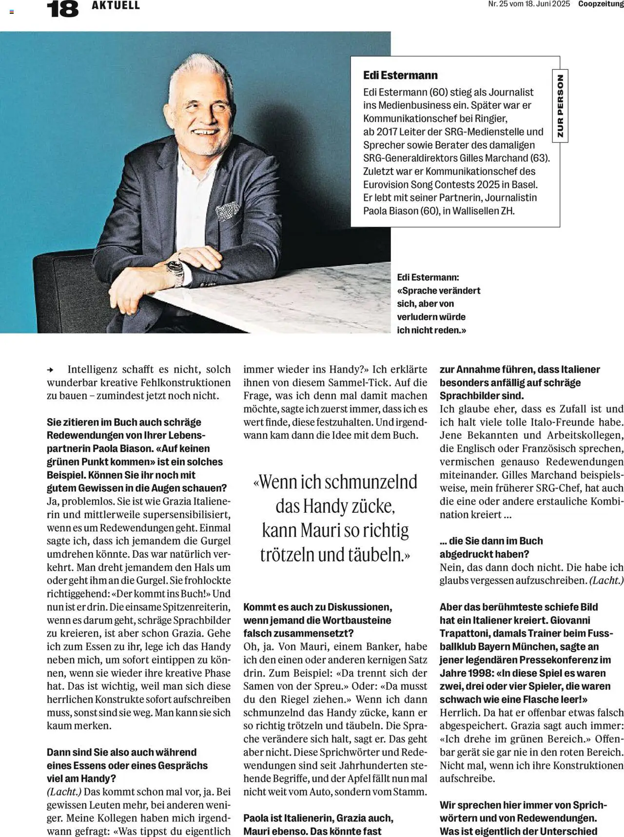 Coop Magazin ab 18.06.2025 | Seite: 18 | Produkte: Äpfel, Spiel