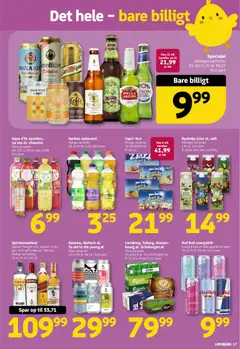 Løvbjerg - Tilbudsavis uge 12 gyldig fra 20.03.2026 | Side: 17 | Produkter: Øl, Vodka, Hylde, Sodavand